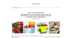 Desktop Screenshot of greenbo.com.au
